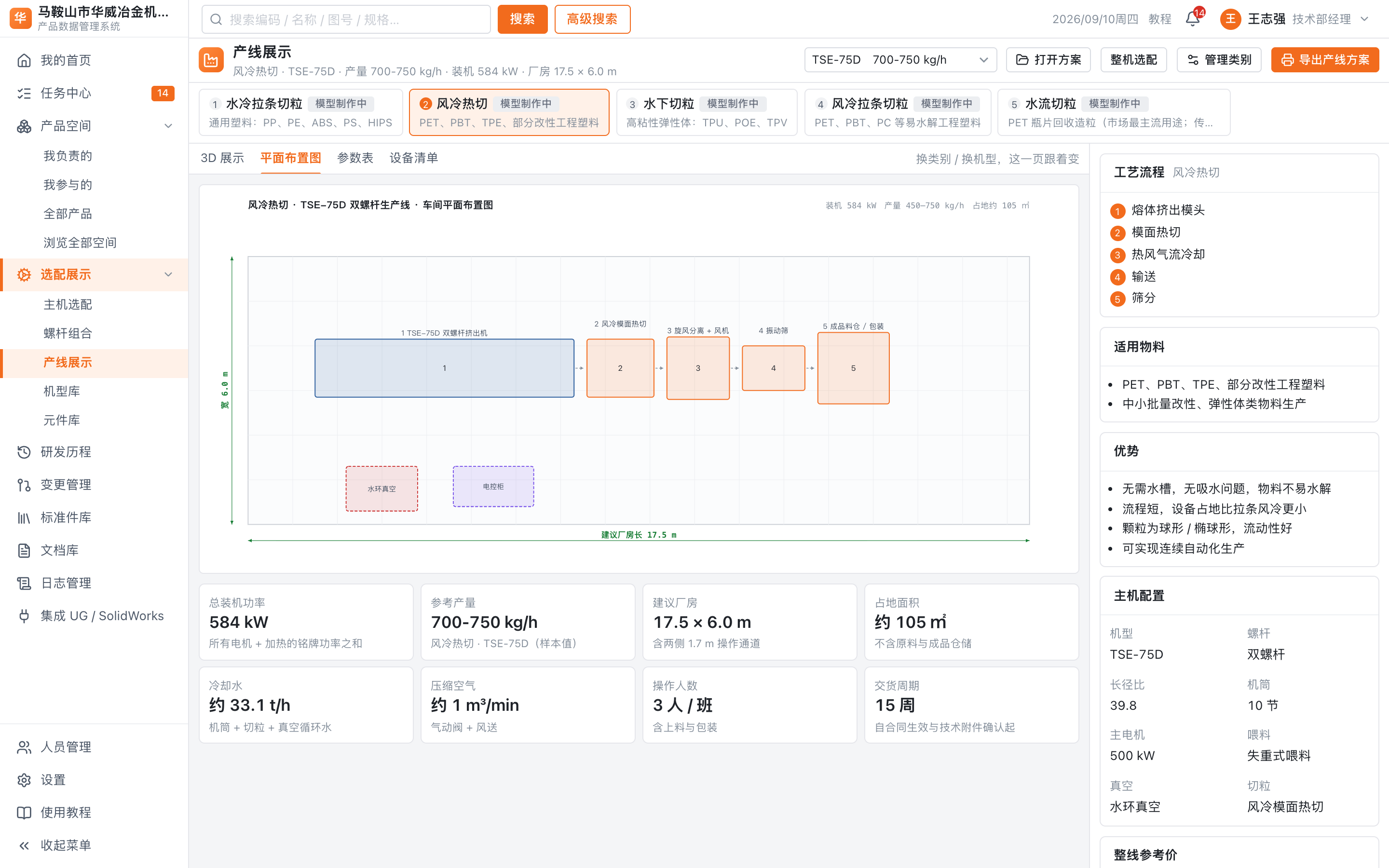 「平面布置图」页签